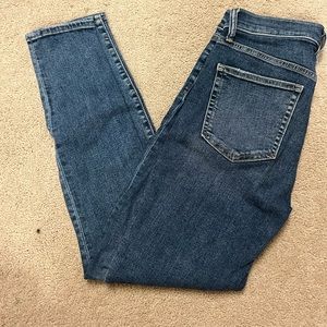 The gap mid rise skinny jeans